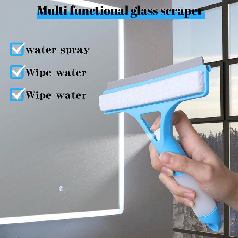 3-in-1 Spray Window Cleaner Tool – Streak-Free Glass Cleaning Made Easy