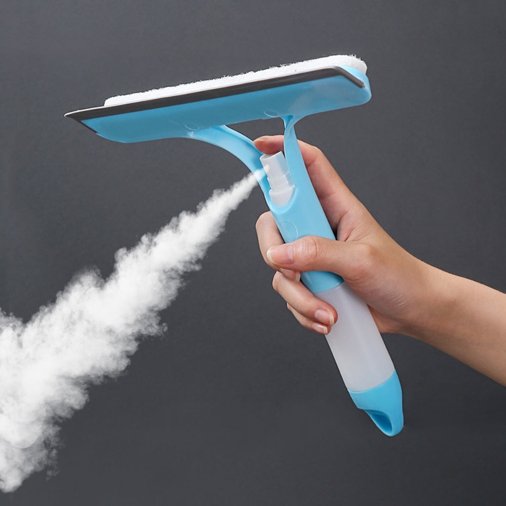 3-in-1 Spray Window Cleaner Tool – Streak-Free Glass Cleaning Made Easy