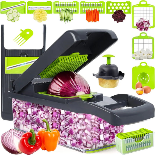14-in-1 Vegetable Chopper Pro – Slice, Dice & Prep in Seconds
